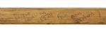 1970's Pierre Jarry Detroit Red Wings Game Issued Sher-Wood Hockey Stick Signed By 12 Players (MEARS Auction LOA) (JSA Auction LOA) 