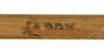 1970's Pierre Jarry Detroit Red Wings Game Issued Sher-Wood Hockey Stick Signed By 12 Players (MEARS Auction LOA) (JSA Auction LOA) 