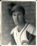 1941 Walt Lanfranconi Chicago Cubs "The Sporting News Collection Archives" Original 8" x 10" Photo (Sporting News Collection Hologram/MEARS Photo LOA)
