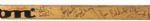 1974-75 Bill White Chicago Blackhawks Game Used Wilson Hockey Stick Signed By 16 Players (MEARS Auction LOA) (JSA Auction LOA)