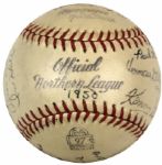 1950-51 & 65 Aberdeen Pheasants Team Signed Baseball - Lot of 3 (MEARS LOA) 