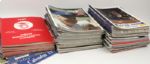 1980s Hoard of Baseball & Football Publications - Lot of 125 With 30 MLB All Star Game Programs 