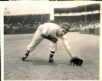 1942-45 Eddie Lake Boston Red Sox "The Sporting News Collection Archives" Original Photo (Sporting News Collection Hologram/MEARS Photo LOA) - Lot of 3