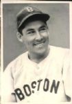 1942-45 Eddie Lake Boston Red Sox The Sporting News Collection Archives Original Photo (Sporting News Collection Hologram/MEARS Photo LOA) - Lot of 3
