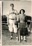 1948 Vincent and Joanne DiMaggio Pittsburg/Roseville Diamonds "The Sporting News Collection Archives" Original Photo (Sporting News Collection Hologram/MEARS Photo LOA)