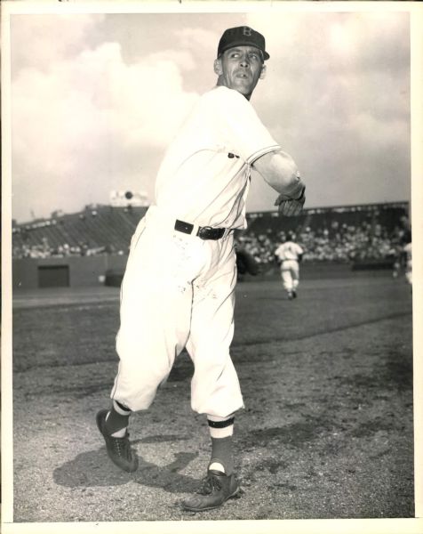 1945 Ty LaForest Boston Red Sox "The Sporting News Collection Archives" Original 7" x 9" Photo (Sporting News Collection Hologram/MEARS Photo LOA) - Lot of 2