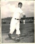 1945 Ty LaForest Boston Red Sox "The Sporting News Collection Archives" Original 7" x 9" Photo (Sporting News Collection Hologram/MEARS Photo LOA) - Lot of 2