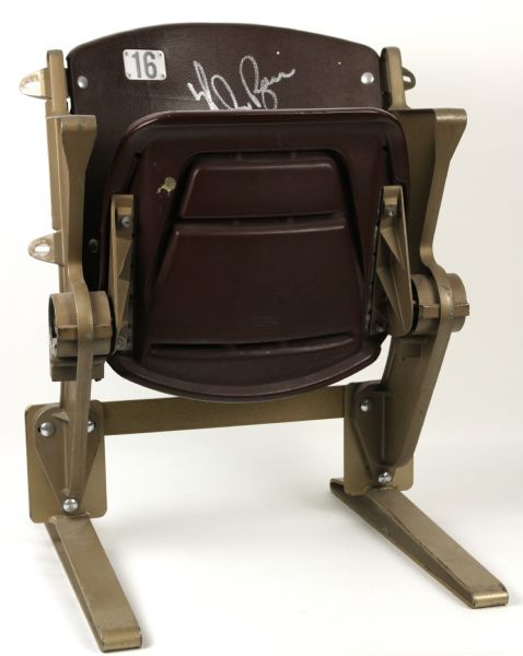 1960-90s Texas Rangers Arlington Stadium Seat - Signed by Nolan Ryan - (MEARS LOA)