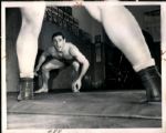 1950 Tony "Argentine" Rocca Wrestler "The Sporting News Collection Archives" Original 7" x 9" Photo (Sporting News Collection Hologram/MEARS Photo LOA)