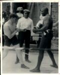 1900 circa Jack Johnson "The Sporting News Collection Archives" Modern 8" x 10" Photo (Sporting News Collection Hologram/MEARS Photo LOA)