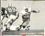 1969-72 Carl Garrett Boston / New England Patriots "The SPORT Magazine Collection Archives" Original Photos (MEARS Photo LOA) - Lot of 6