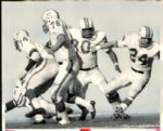 1969-72 Carl Garrett Boston / New England Patriots The SPORT Magazine Collection Archives Original Photos (MEARS Photo LOA) - Lot of 6
