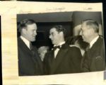 1940s circa Joe Cronin and Dom DiMaggio "The Sporting News Collection Archives" Original 7.5" x 8.5" Photo (Sporting News Collection Hologram/MEARS Photo LOA)