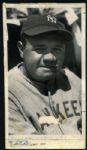 1930 circa Babe Ruth New York Yankees "The Sporting News Collection Archives" Original 5.5" x 9" Photo (Sporting News Collection Hologram/MEARS Photo LOA)