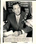 1936-61 Hank Greenberg Detroit Tigers The Sporting News Collection Archives Original Photos (Sporting News Collection Hologram/MEARS Photo LOA) - Lot of 12