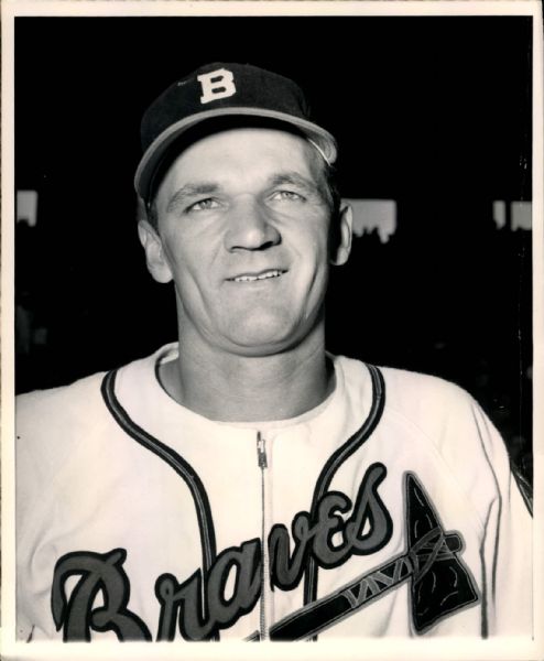 1949 Al Lakeman Boston Braves "The Sporting News Collection Archives" Original 8" x 10" Photo (Sporting News Collection Hologram/MEARS Photo LOA)