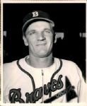 1949 Al Lakeman Boston Braves "The Sporting News Collection Archives" Original 8" x 10" Photo (Sporting News Collection Hologram/MEARS Photo LOA)