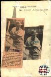 1935-45 Hank Greenberg Detroit Tigers The Sporting News Collection Archives Original Photos (Sporting News Collection Hologram/MEARS Photo LOA) - Lot of 2