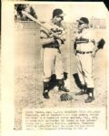 1945-48 Hank Greenberg Detroit Tigers Cleveland Indians The Sporting News Collection Archives Original Photo (Sporting News Collection Hologram/MEARS Photo LOA) - Lot of 4