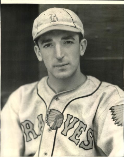 1933 Ed Fallenstein Boston Braves "The Sporting News Collection Archives" Original Photo (Sporting News Collection Hologram/MEARS Photo LOA)