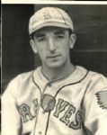 1933 Ed Fallenstein Boston Braves "The Sporting News Collection Archives" Original Photo (Sporting News Collection Hologram/MEARS Photo LOA)