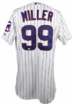 2010 Corey Miller Chicago Cubs Game Worn Jersey - MLB Hologram 