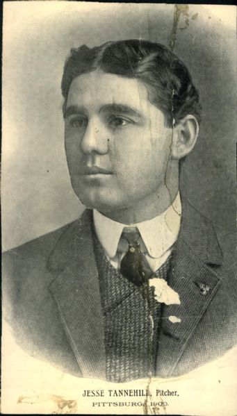 1900 Depiction Jesse Tannehill Pittsburgh Pirates "The Sporting News Collection Archives" 5.25" x 9.25" Photo (Sporting News Collection Hologram/MEARS Photo LOA)