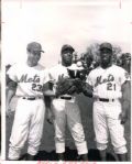 1968 Amos Otis Tommie Agee Cleon Jones New York Mets "The Sporting News Collection Archives" Original 8" x 10" Photo (Sporting News Collection Hologram/MEARS Photo LOA)