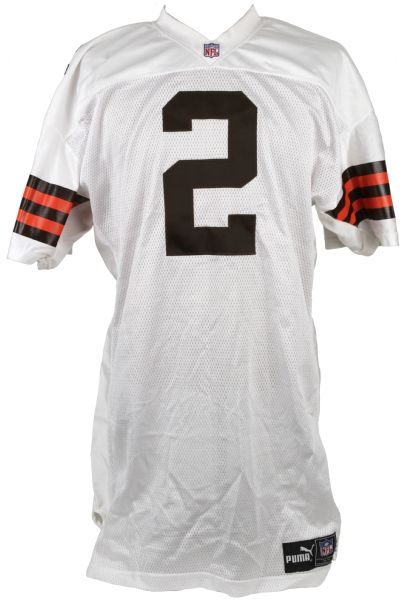 2000 Tim Couch Cleveland Browns Signed Pro Cut Jersey - JSA