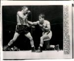 1950s circa Carmen Basilio Boxer "The Sporting News Collection Archives" Original Photo (Sporting News Collection Hologram/MEARS Photo LOA) - Lot of 23