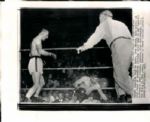 1950s circa Carmen Basilio Boxer The Sporting News Collection Archives Original Photo (Sporting News Collection Hologram/MEARS Photo LOA) - Lot of 23