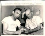 1950s circa Carmen Basilio Boxer The Sporting News Collection Archives Original Photo (Sporting News Collection Hologram/MEARS Photo LOA) - Lot of 23