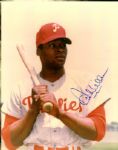 Dick Allen Philadelphia Phillies Signed 8" x 10" Photo - JSA 