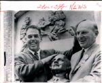 1967-93 National Football Hall of Fame and Inductees The Sporting News Collection Archives Original Photos (Sporting News Collection Hologram/MEARS Photo LOA) - Lot of 13