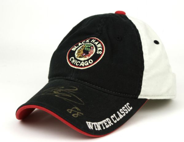 Patrick Kane Chicago Blackhawks Signed Cap - JSA 