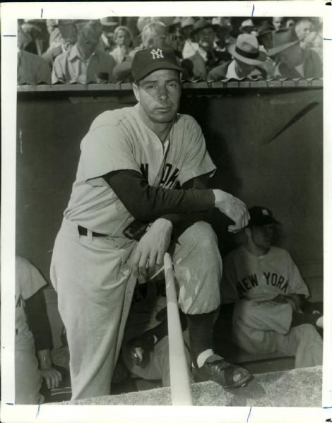 1940s circa Joe DiMaggio New York Yankees Modern 8" x 10" Print