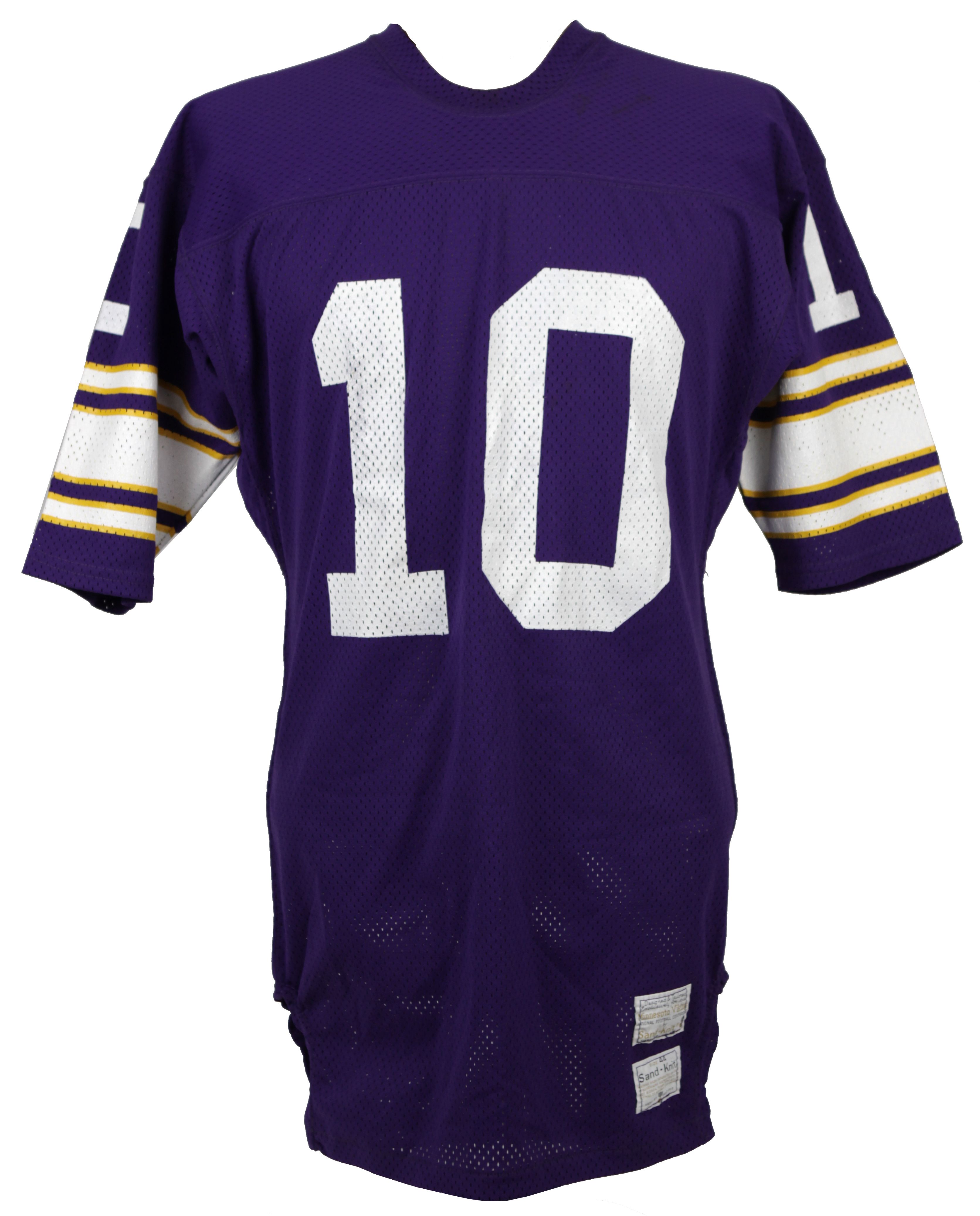 Fran tarkenton sales jersey