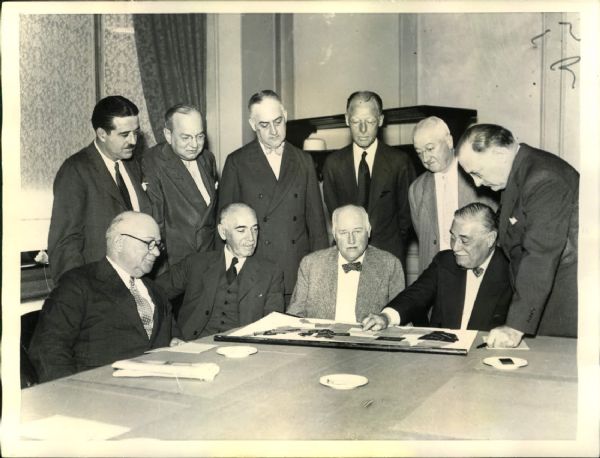 1933 Yankees Owner Colonel Jacob Ruppert Original 6.5" x 8.5" Photo