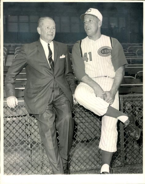 1954-65 Chicago Cubs Cincinnati Reds Training "The Sporting News Collection Archives" Original Photo (Sporting News Collection Hologram/MEARS Photo LOA) - Lot of 12
