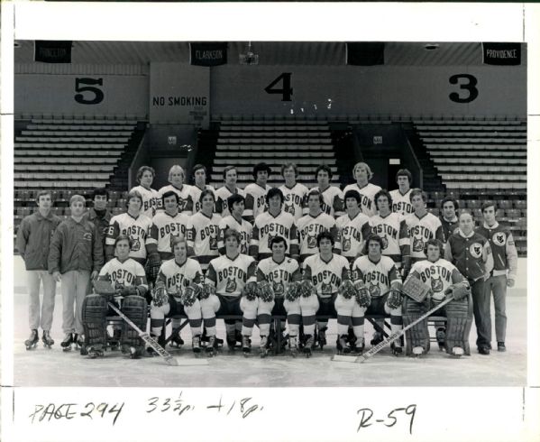 1972-90 Miscellaneous College Hockey "The Sporting News Collection Archives" Original Photo (Sporting News Collection Hologram/MEARS Photo LOA) - Lot of 60