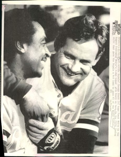 1985 World Series Kansas City Royals St. Louis Cardinals "The Sporting News Collection Archives" Original Photos (Sporting News Collection Hologram/MEARS Photo LOA) - Lot of 83