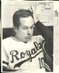 1985 World Series Kansas City Royals St. Louis Cardinals The Sporting News Collection Archives Original Photos (Sporting News Collection Hologram/MEARS Photo LOA) - Lot of 83