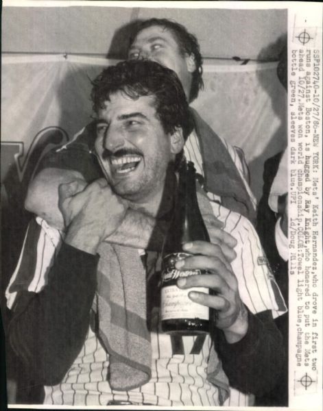 1986 World Series New York Mets Boston Red Sox "The Sporting News Collection Archives" Original Photos (Sporting News Collection Hologram/MEARS Photo LOA) - Lot of 115