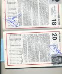 1985-86 Chicago Blackhawks Team Signed Media Guide w/ 62 Sigs. - JSA
