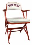 1990s New York Mets Clubhbouse Folding Chair (MEARS LOA)