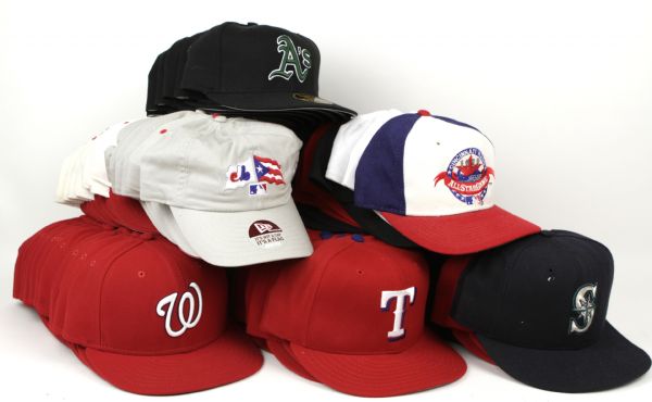 1990- 2000s Lifetime Supply of New Baseball Caps - Lot of Approximately 195