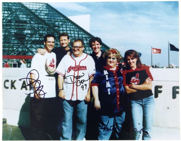 1999 Drew Carey Show Signed Original 11" x 14" Photo  With Drew Carey Kathy Kenney & Diedrich Bader - JSA 