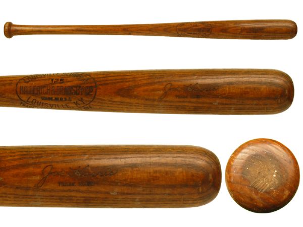1921-28 Joe Harris H&B Louisville Slugger Professional Model Game Used Bat