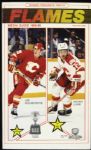 1988-89 Calgary Flames Team-Signed Media Guide Stanley Cup Champions w/ 23 Sigs. Incl. MacInnis Mullen Fletcher Hall  - JSA 