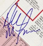 1988-89 Calgary Flames Team-Signed Media Guide Stanley Cup Champions w/ 23 Sigs. Incl. MacInnis Mullen Fletcher Hall  - JSA 